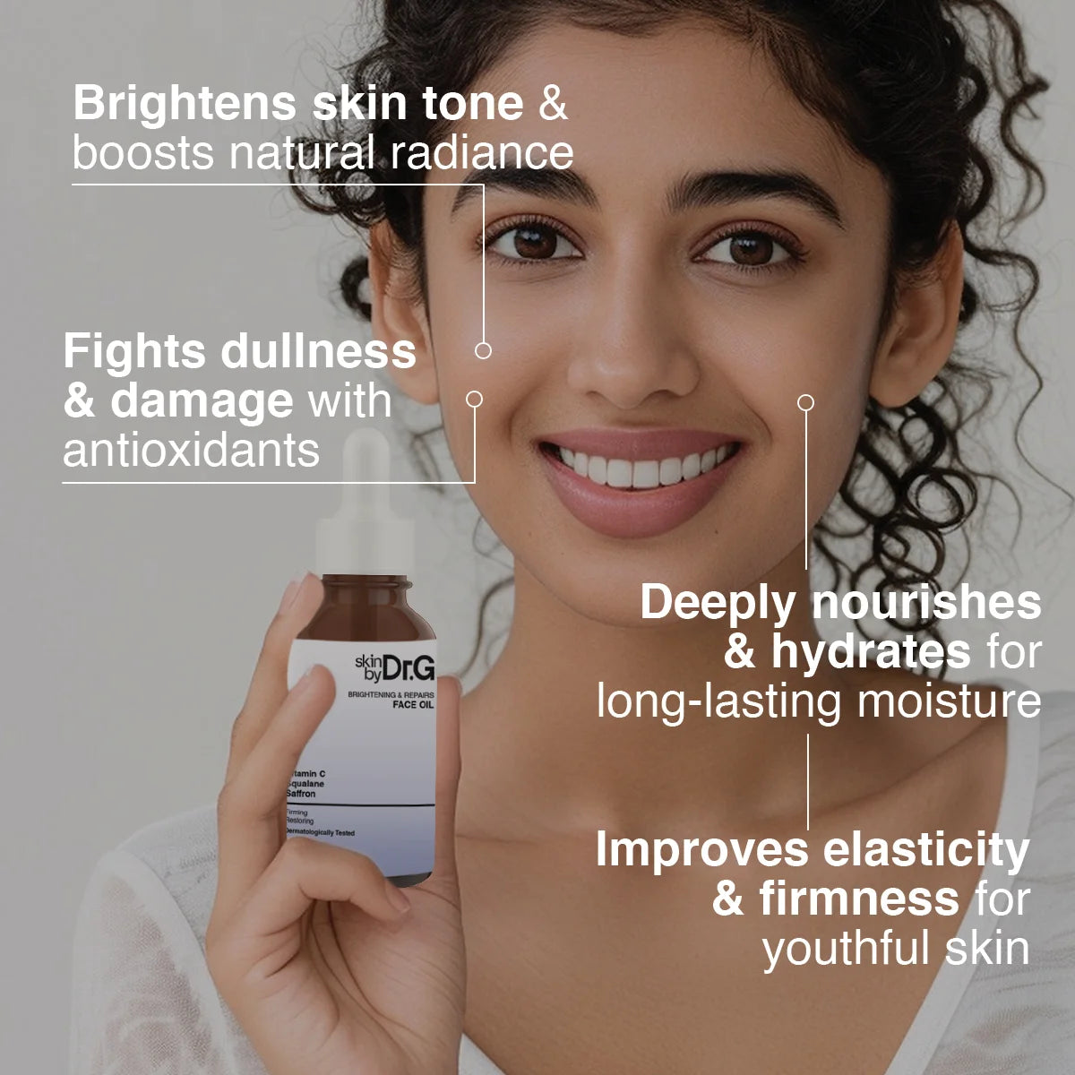 Brightening & Repairing Face Oil for Glowing Skin - Skin by Dr. G