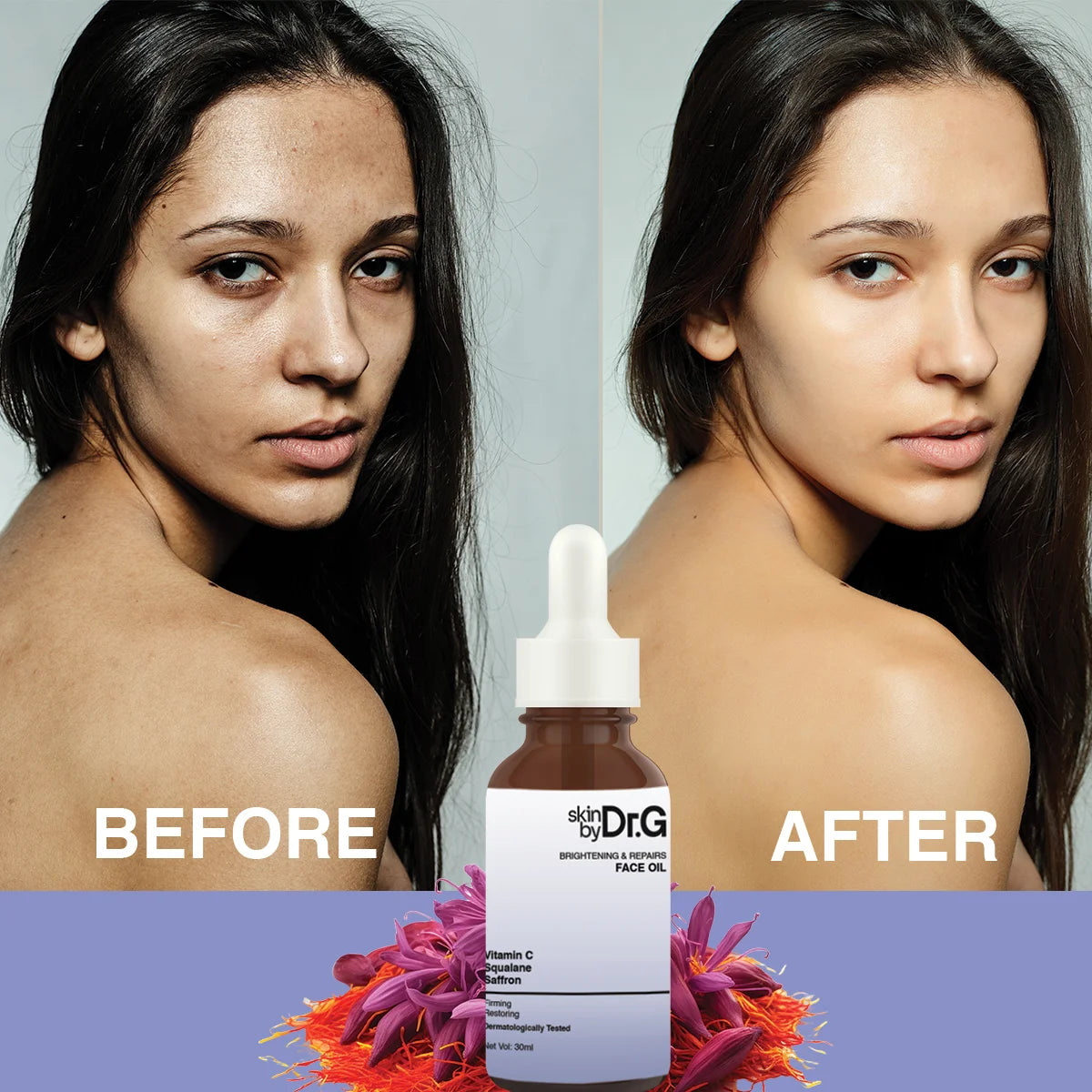 Brightening & Repairing Face Oil for Glowing Skin - Skin by Dr. G
