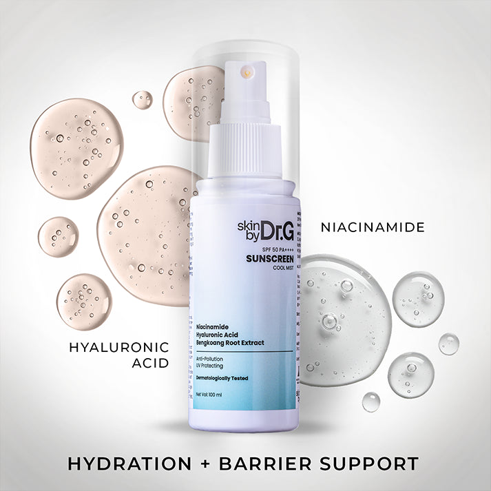 Skinby Dr. G SPF 50 Sunscreen Cool Mist – Lightweight, Hydrating UV Protection for All Skin Types