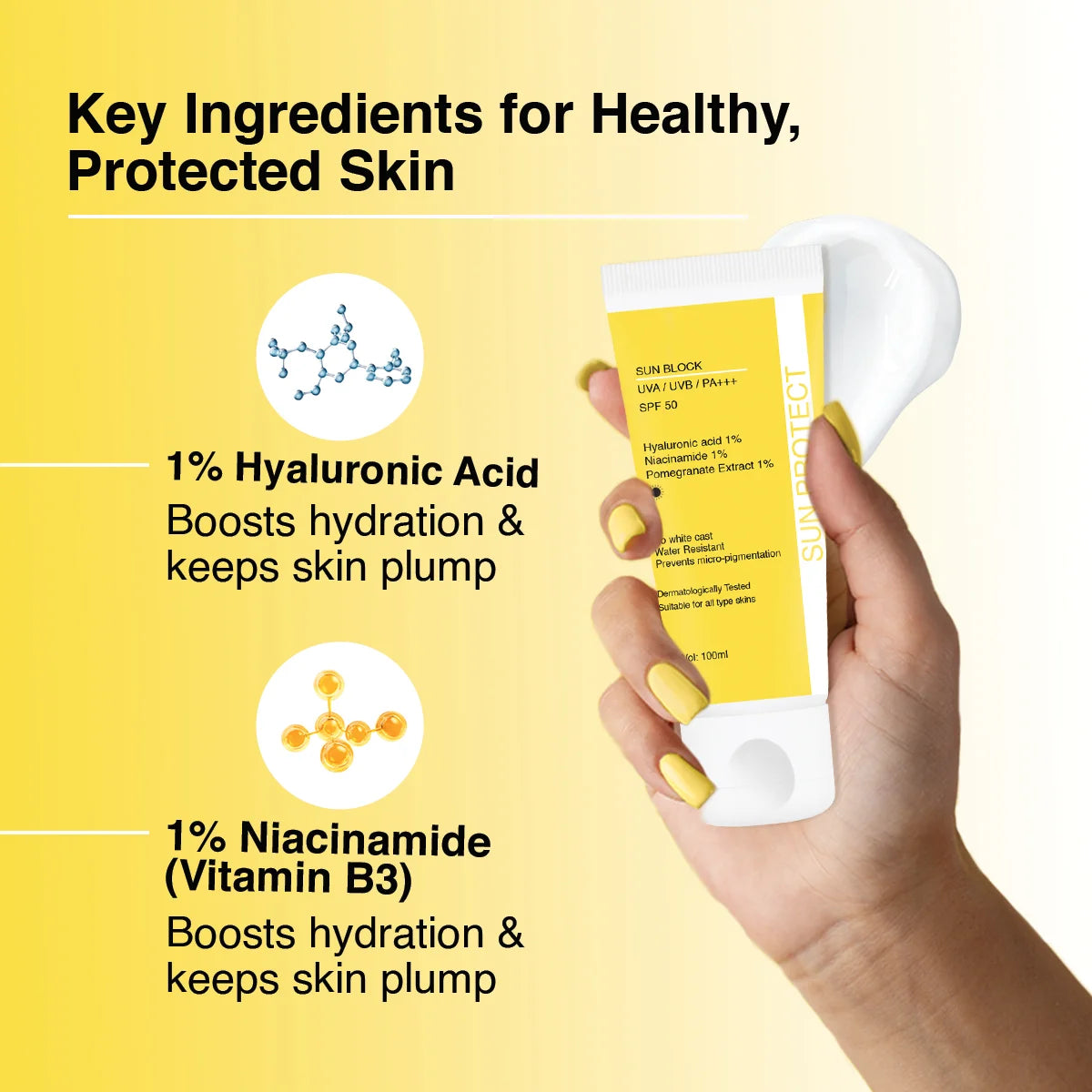 Sun Block Sunscreen SPF 50 for All Skin Types – Skin by Dr. G