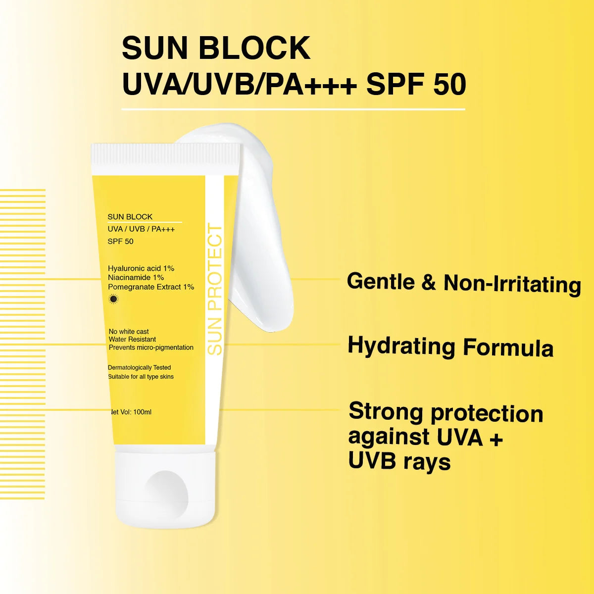 Sun Block Sunscreen SPF 50 for All Skin Types – Skin by Dr. G
