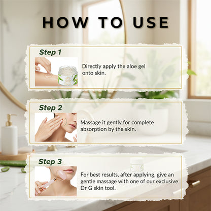 Skinby Dr.G Aloe Vera Gel | Hydrating & Soothing Gel for Skin Relief