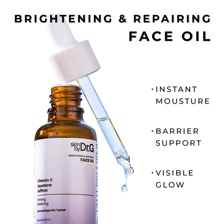 Brightening & Repairing Face Oil for Glowing Skin - Skin by Dr. G