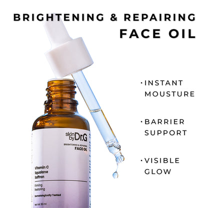 Brightening & Repairing Face Oil for Glowing Skin - Skin by Dr. G