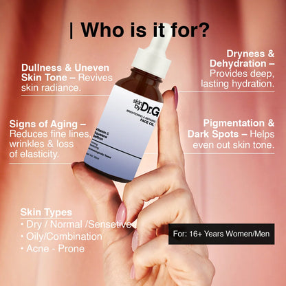Brightening & Repairing Face Oil for Glowing Skin - Skin by Dr. G