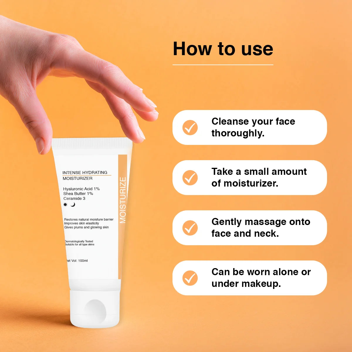 Intense Hydrating Face Moisturizer : Hyaluronic Acid Moisturizer for Glowing Skin - Skin by Dr. G