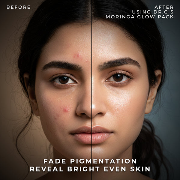 Skinby Dr.G Moringa Glow Pack – Best Face Mask for Skin Whitening & Brightening
