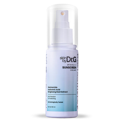 Skinby Dr. G SPF 50 Sunscreen Cool Mist – Lightweight, Hydrating UV Protection for All Skin Types