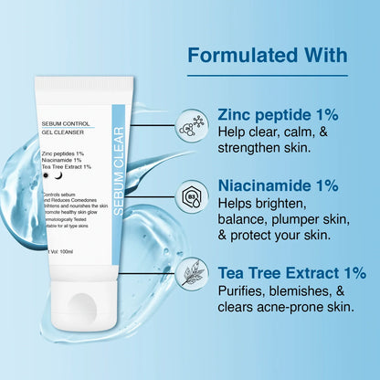 Skinby Dr.G Sebum Control Face Wash: Anti Acne Face Wash | Treats Open Pores