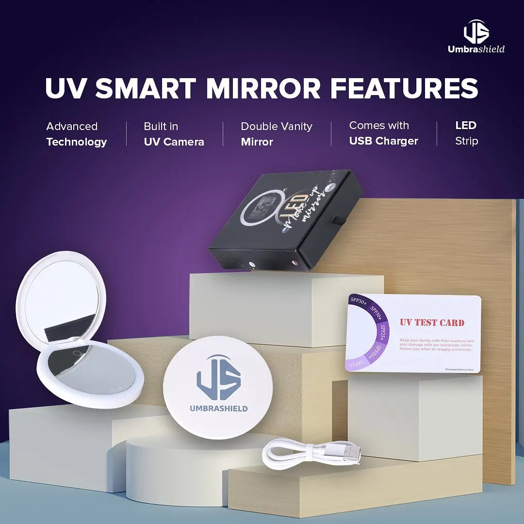 UV Smart Mirror - White