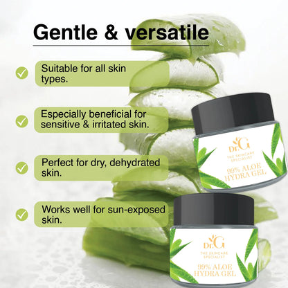 Skinby Dr.G Aloe Vera Gel | Hydrating & Soothing Gel for Skin Relief