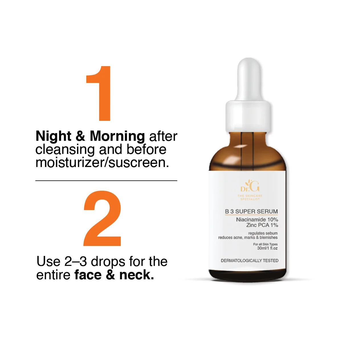 Skinby Dr.G B3 10% Niacinamide Face Serum With 1% Zinc PCA