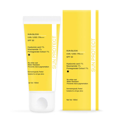 Sun Block Sunscreen SPF 50 for All Skin Types – Skin by Dr. G