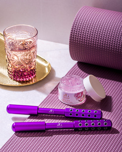 Uplift face massager roller